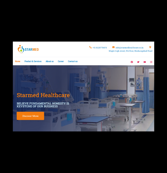 Website for HealthCare
