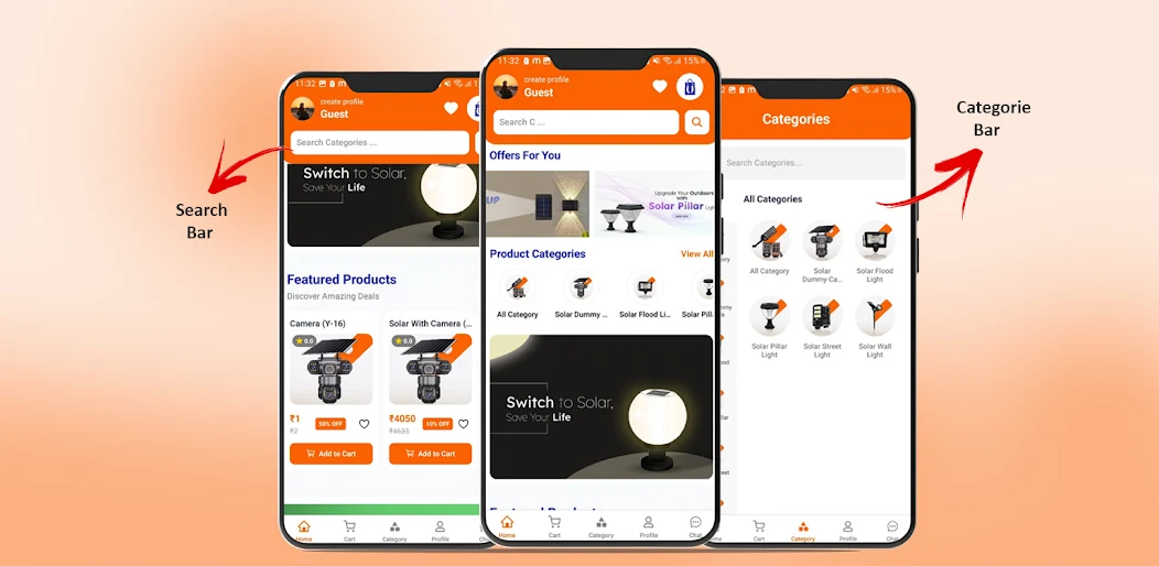Youlite – E-commerce Mobile App for Solar Lights